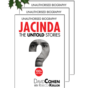 $99 Christmas Offer: 3x JACINDA: The Untold Stories by David Cohen with Rebecca Keillor