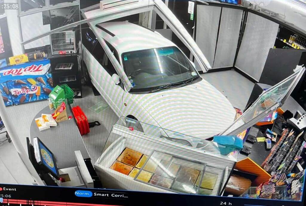 Ram raids are down because retailers locked themselves behind steel bars