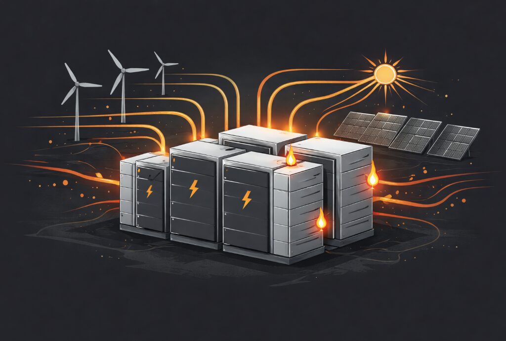 Battery storage fires raise questions for countries pursuing renewables backed by large-scale batteries