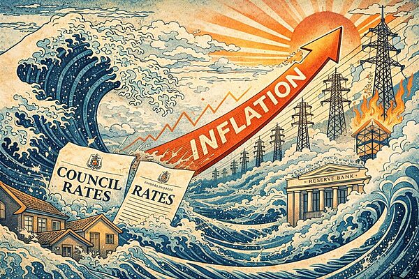 Liberty Inflation Inflation rises above target as council rates and power drive costs ...