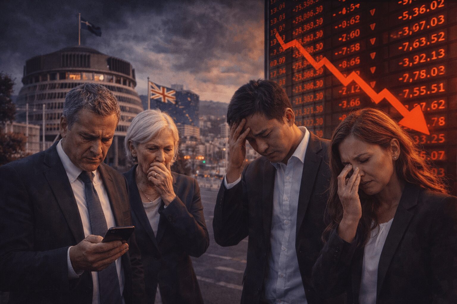 New Zealand credit rating downgrade shifts outlook to ‘negative’