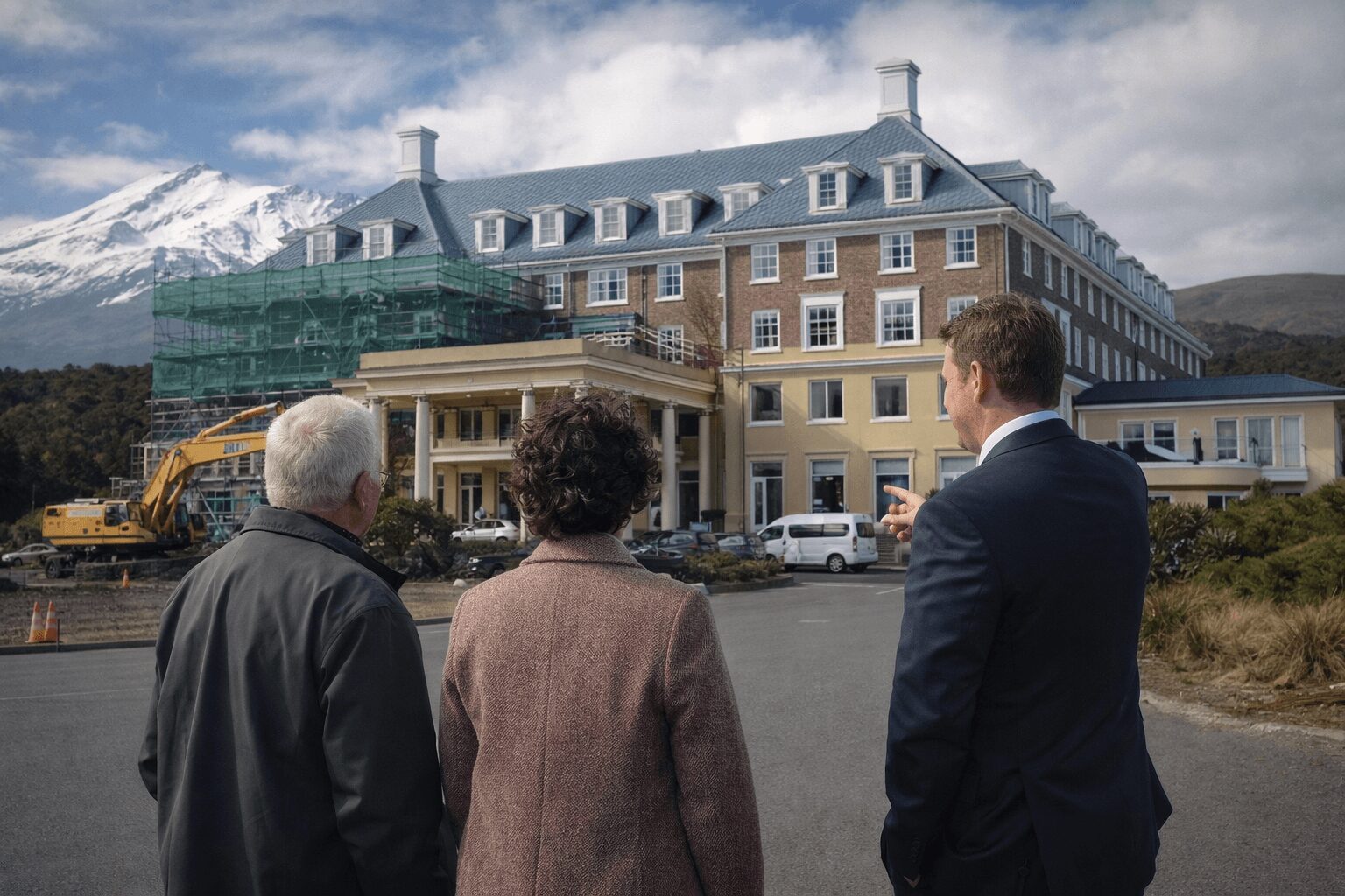 Chateau Tongariro restoration backed by govt, mayor calls it a ‘win’