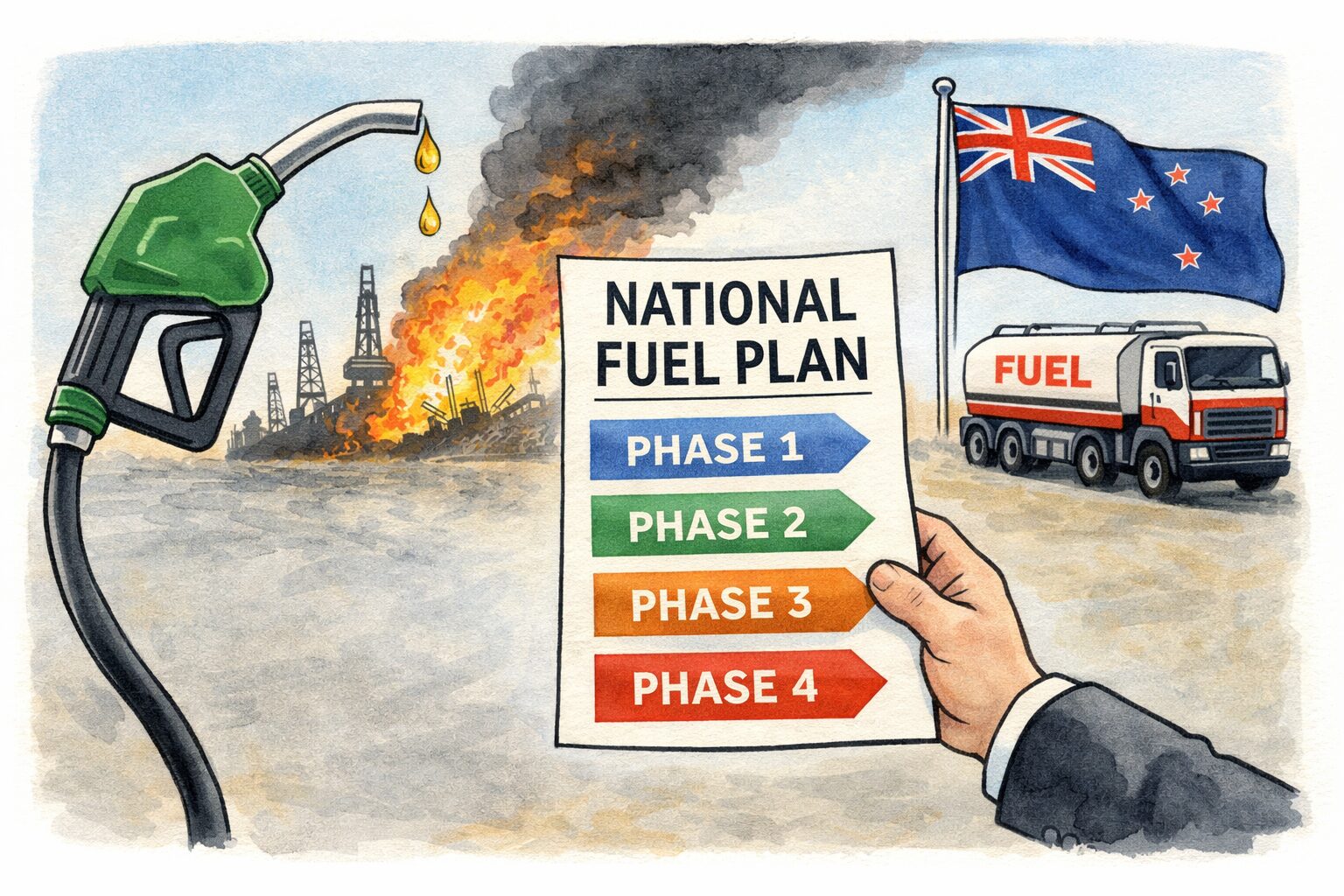 Government updates fuel plan amid Middle East disruption