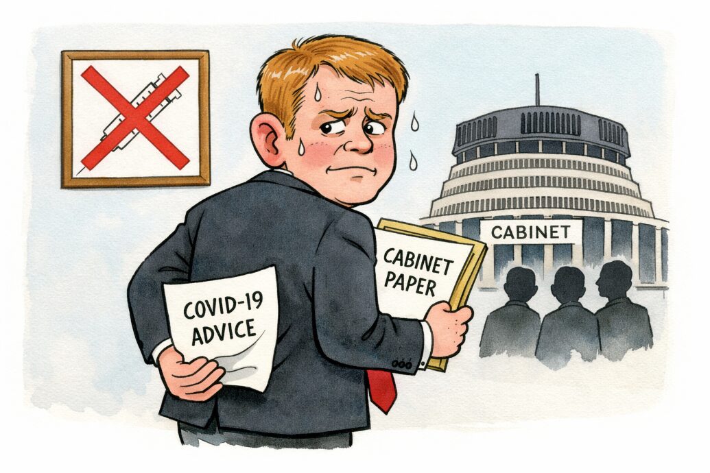 Cabinet paper undermines Hipkins’ COVID inquiry defence