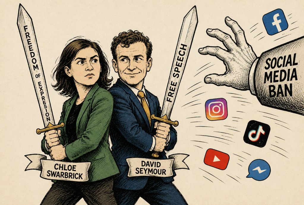 The enemy of my enemy…: Opposition parties team up to push back against social media ban